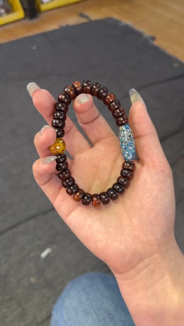 【闪购商品】黄花梨/降香黄檀手串/手链  海南黄花梨碧云