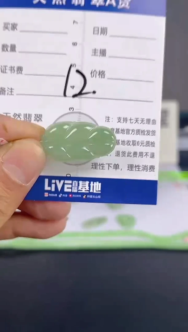 颈饰未镶嵌翡翠纯天然缅甸翡翠A货