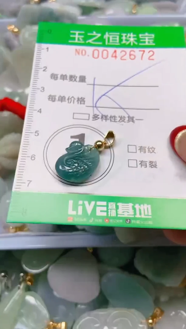 【闪购商品】翡翠颈饰未镶嵌闪购0042672