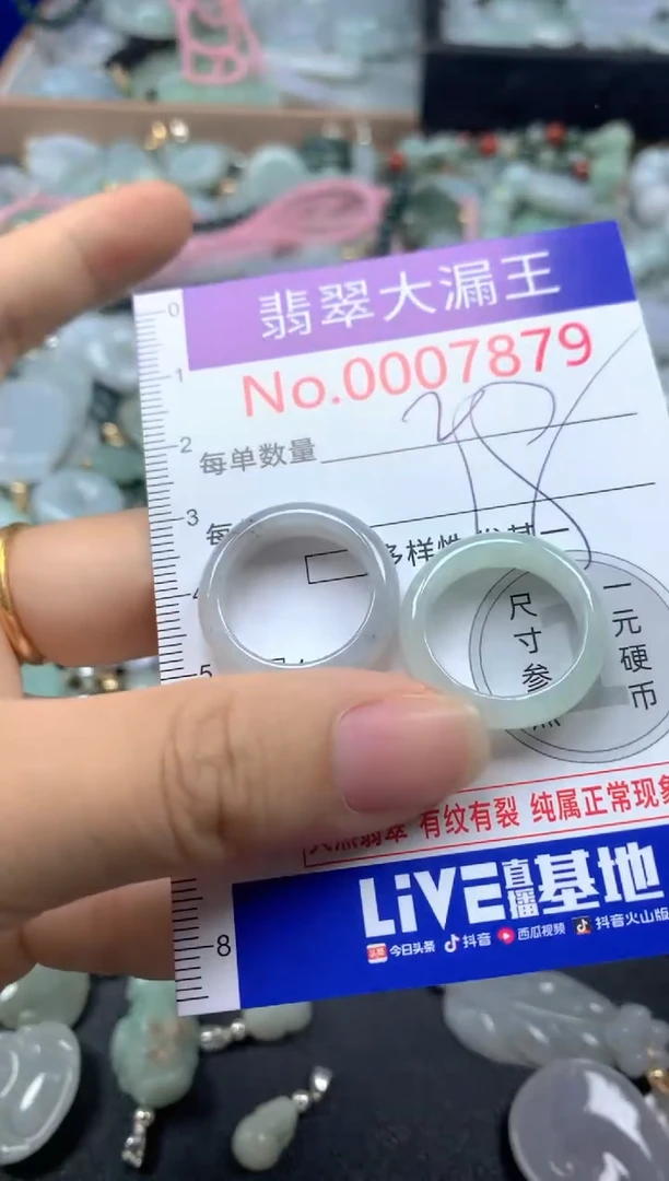 翡翠未镶嵌吊坠(不含链)7879