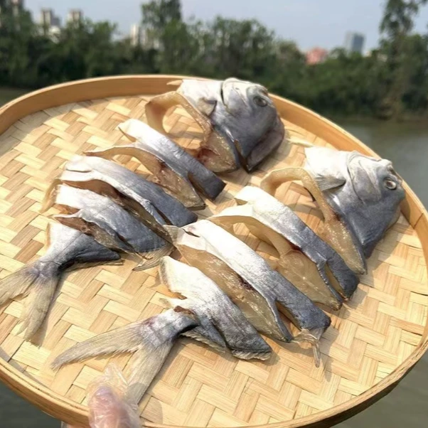 玉与子晴广东阳江特产渔民自晒淡干金鲳鱼干（170g/200g每条）