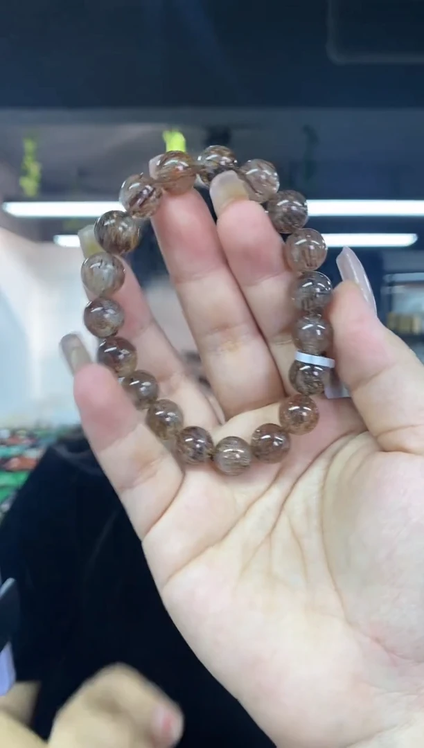 未镶嵌手串翡翠多样性发其一颜色微差