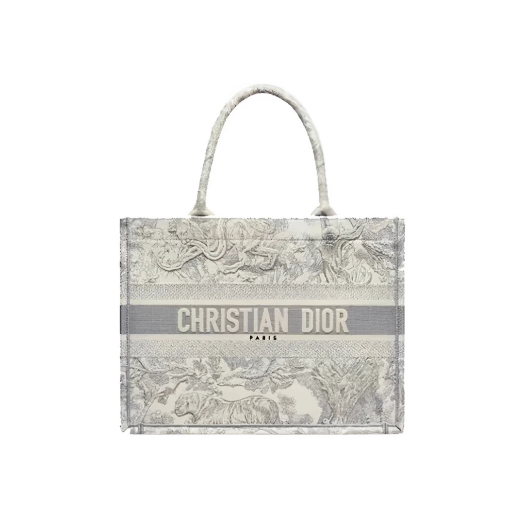 95新 DIOR/迪奥 动物园托特中号/托特包/单肩包/（包包）