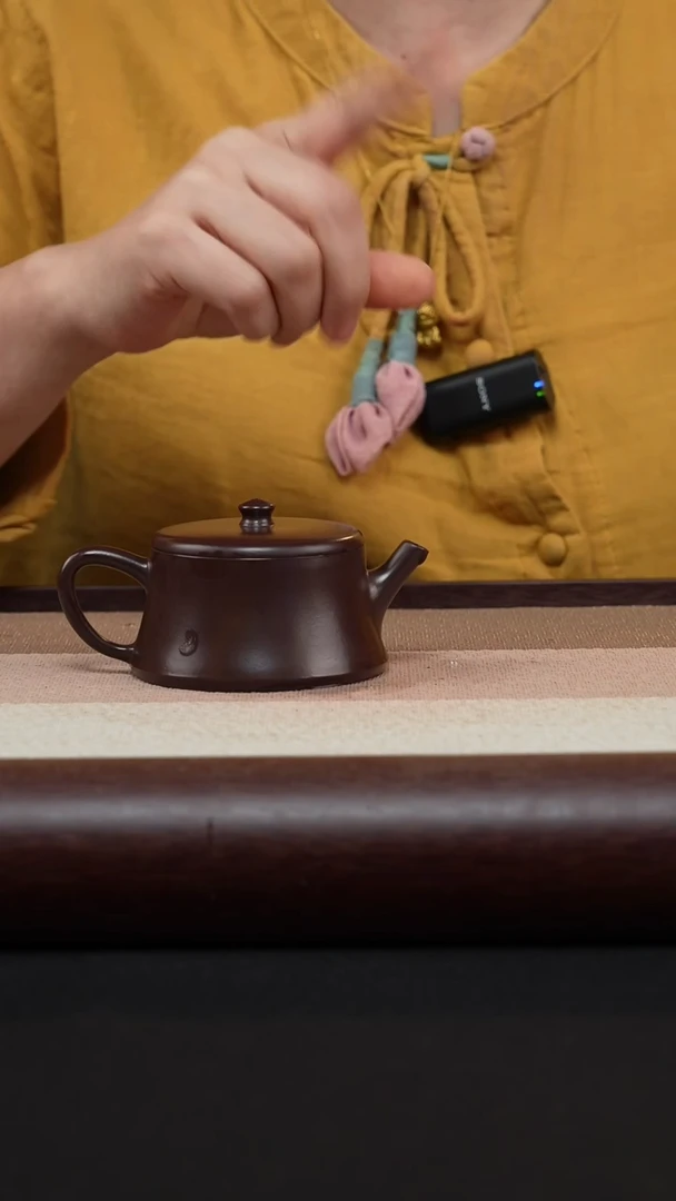 【闪购商品】紫砂茶壶紫泥-柱础MH-1839