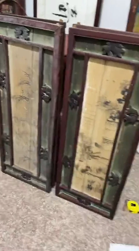 【闪购商品】香榧木微瑕孤品木雕4片400