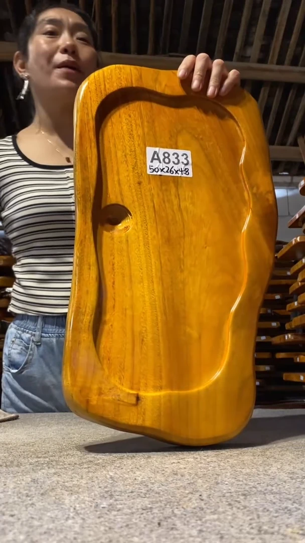 实木茶盘 一物一拍（不含配件）