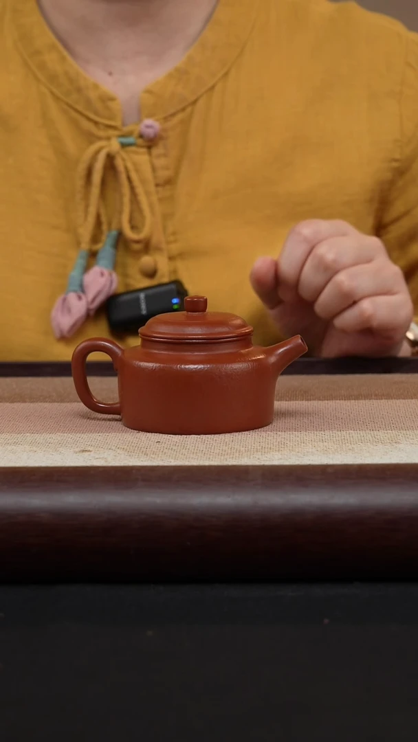 【闪购商品】紫砂茶壶德钟-朱泥MH-1714