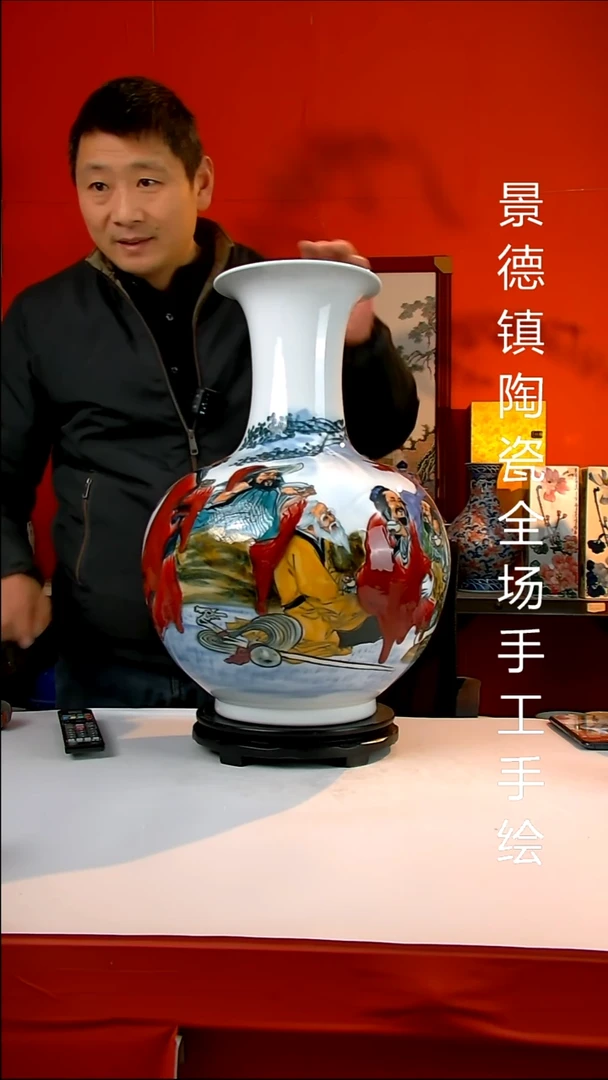 摆件陶瓷慕*景德镇陶瓷 全场手工手绘
