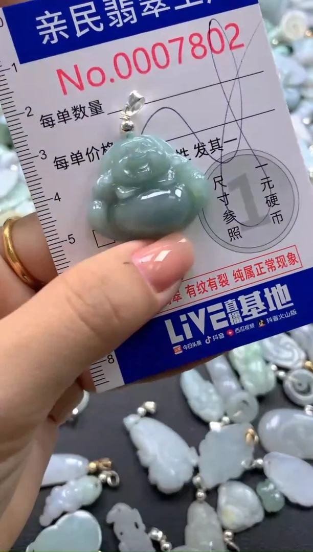 颈饰未镶嵌翡翠7802