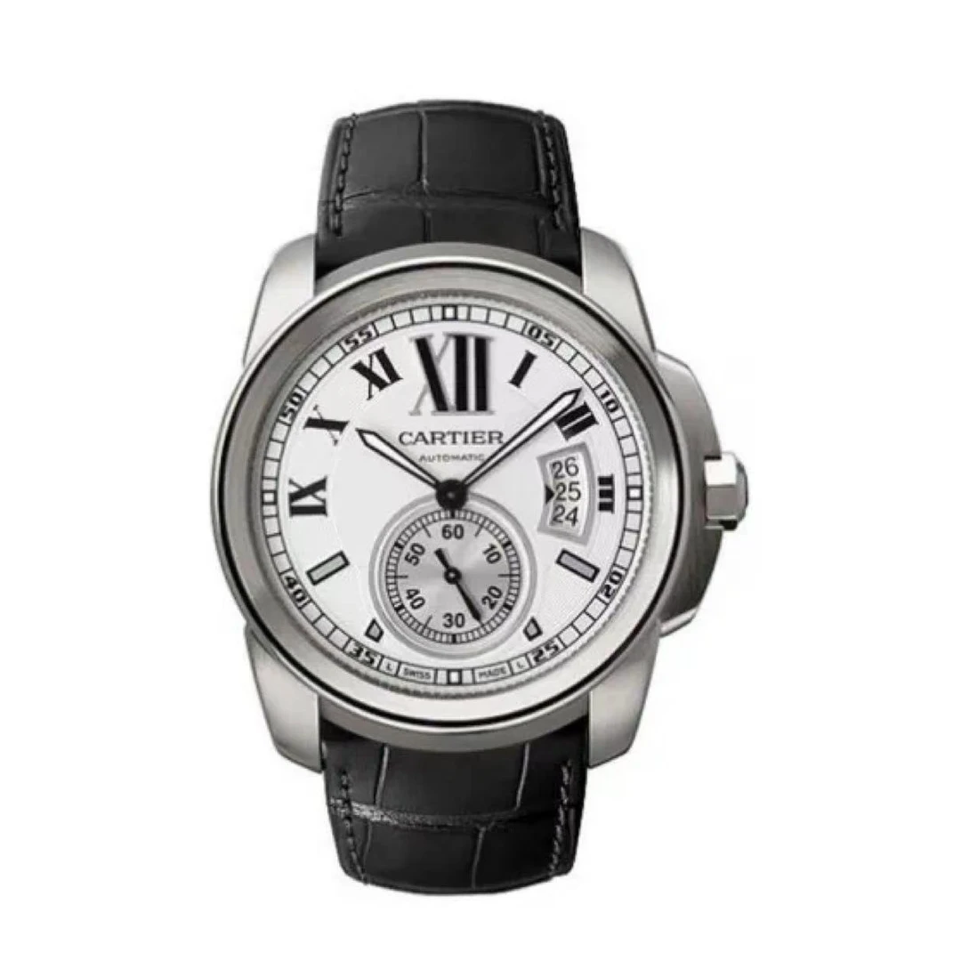 99新 Cartier/卡地亚 梵象批发/卡地亚卡历博/机械/42mm/68000