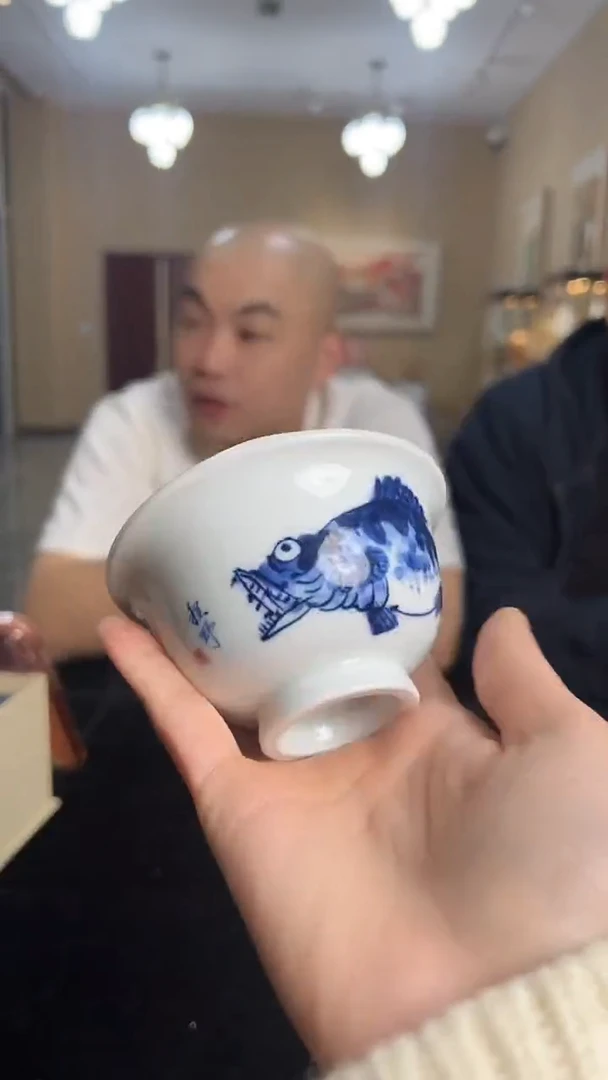 其他瓷程野-瓷器-瓷杯-鱼