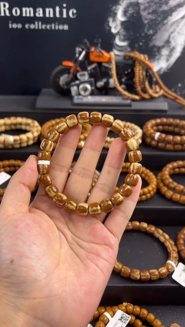 手串紫金鼠紫金鼠西瓜纹实心老型10