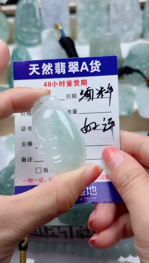 颈饰未镶嵌翡翠