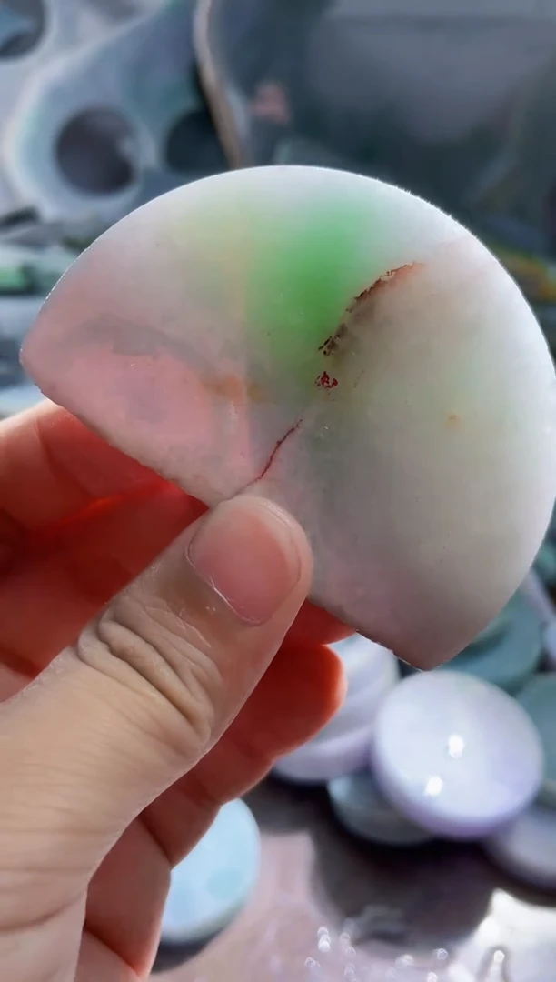 翡翠裸石天然A货缅甸翡翠1413