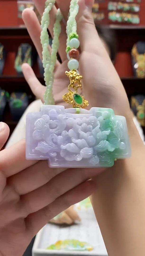 颈饰未镶嵌翡翠翡翠吊坠