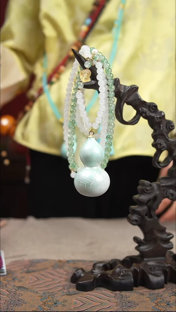 072玖澄文创漆艺葫芦国风配饰葫芦系列