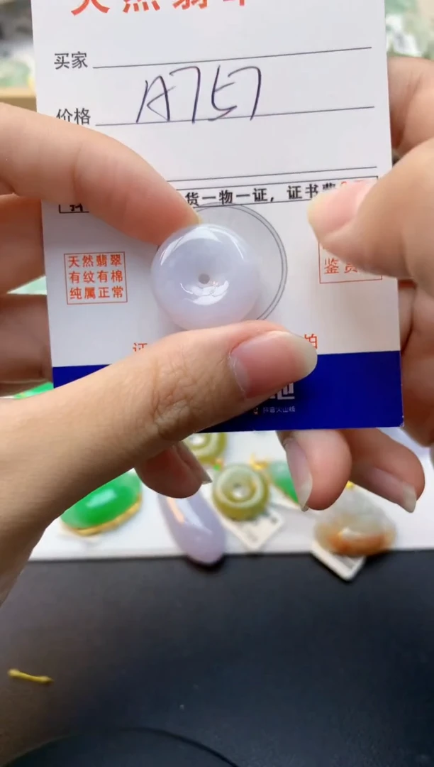 颈饰未镶嵌翡翠天然缅甸A货翡翠
