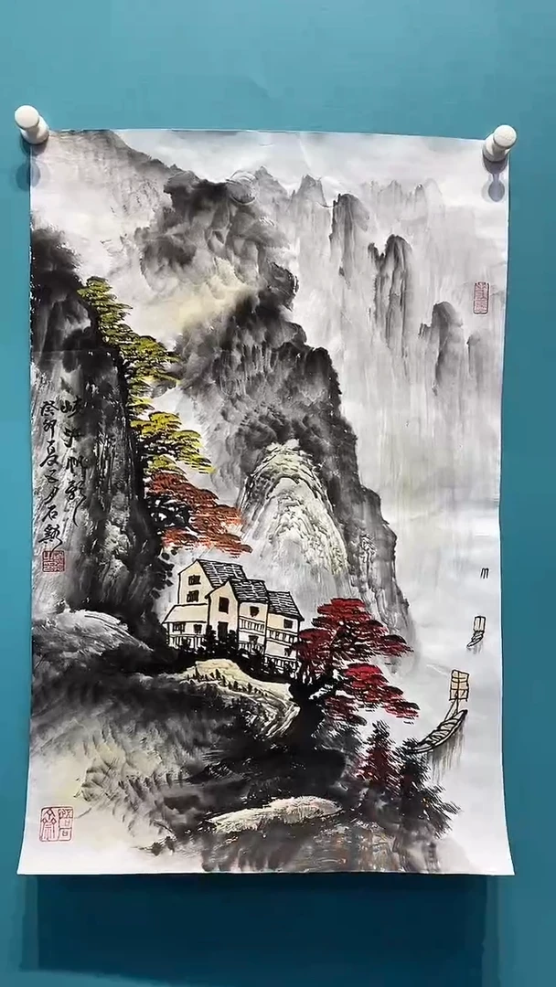 国画国画画都展厅国画作品B2