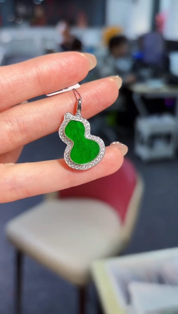 【闪购商品】翡翠颈饰未镶嵌缅料A货/支持复检/一件