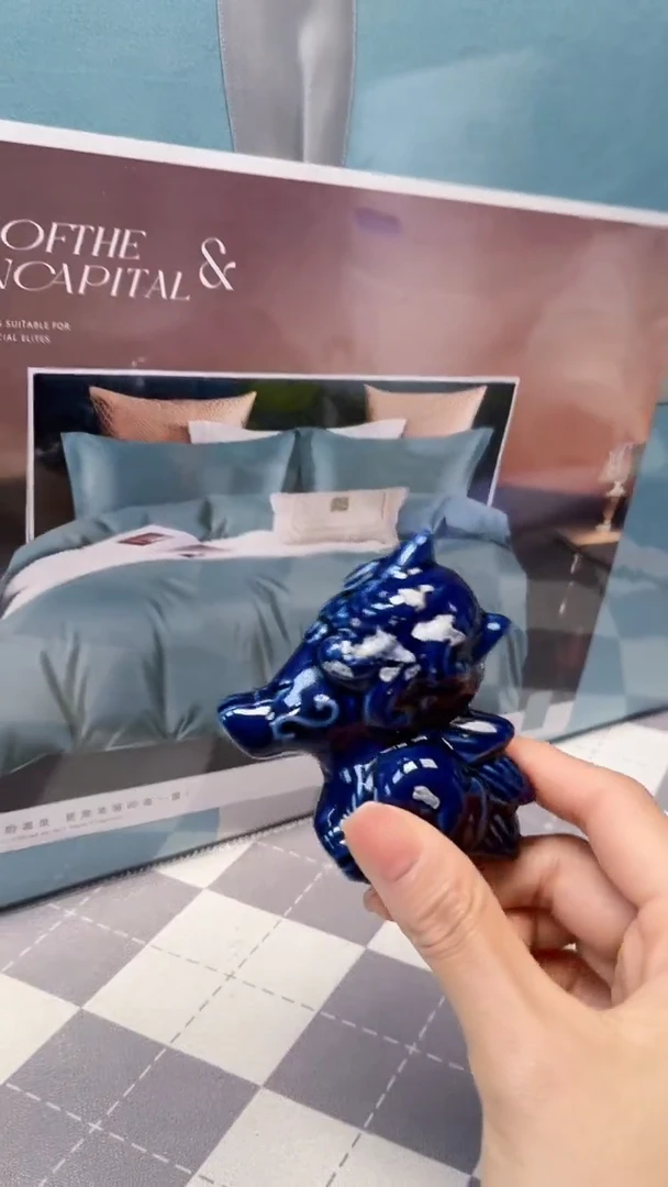 瓷片陶茶666文玩周边多人薄荷绿