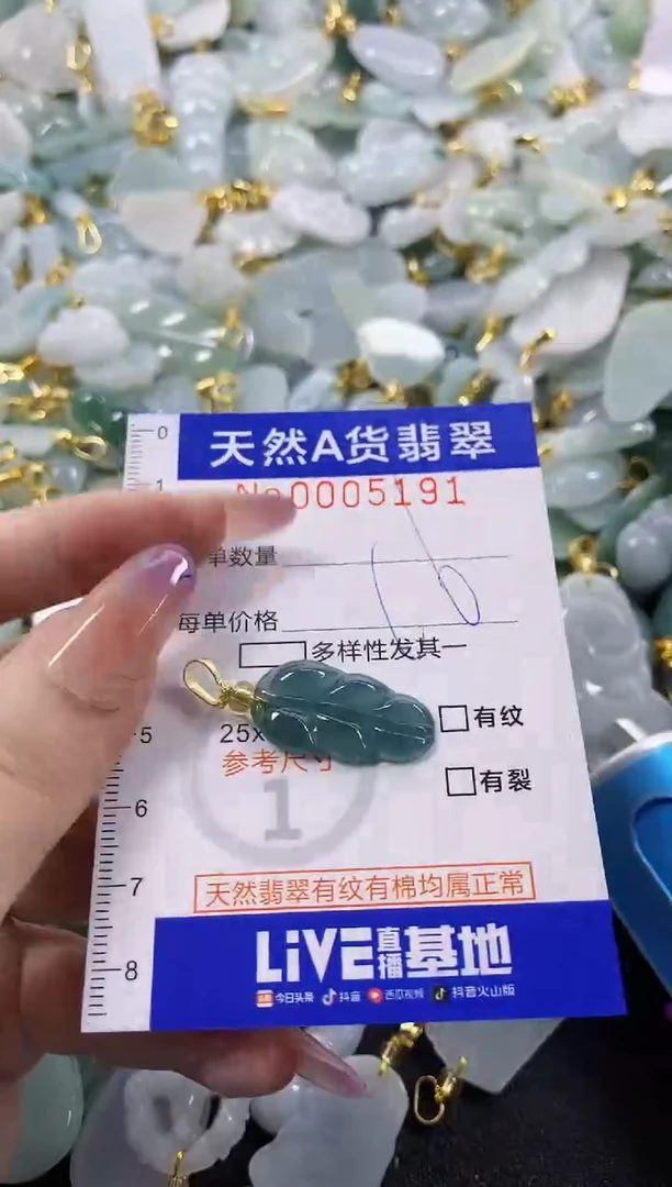 颈饰未镶嵌翡翠天然A货翡翠