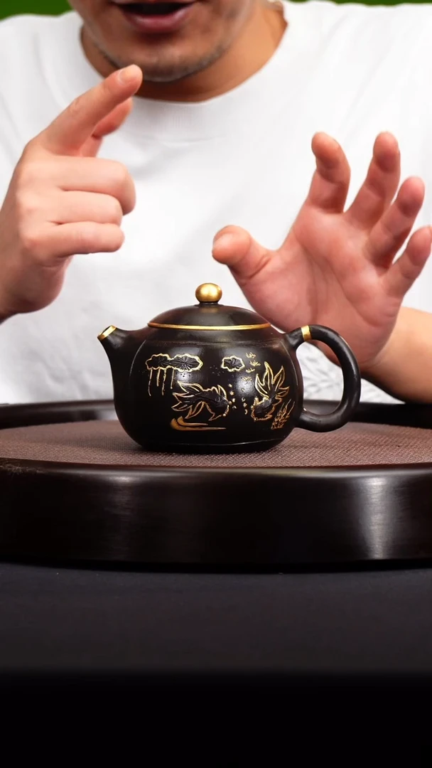 茶壶紫砂宜兴紫砂原矿壶
