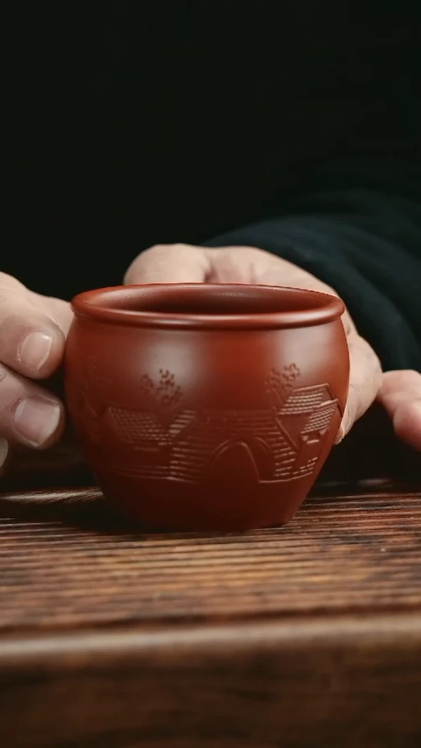 【闪购商品】紫砂茶杯宜兴紫砂杯030