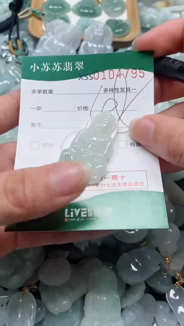 【闪购商品】翡翠颈饰未镶嵌闪购商品0104795