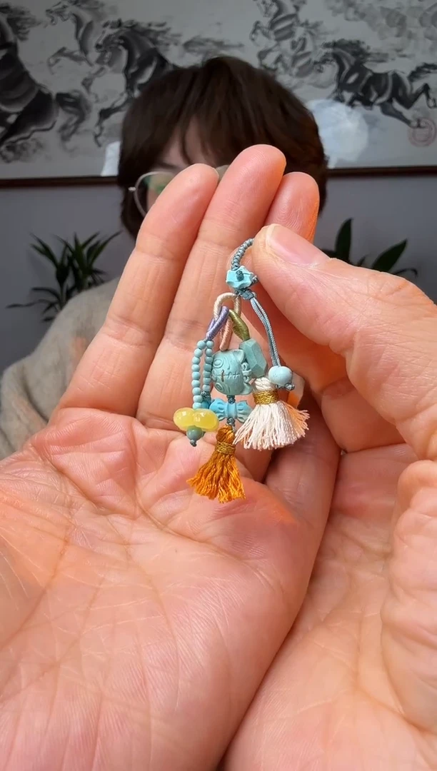 【闪购商品】绿松石提溜未镶嵌时尚百搭A1379