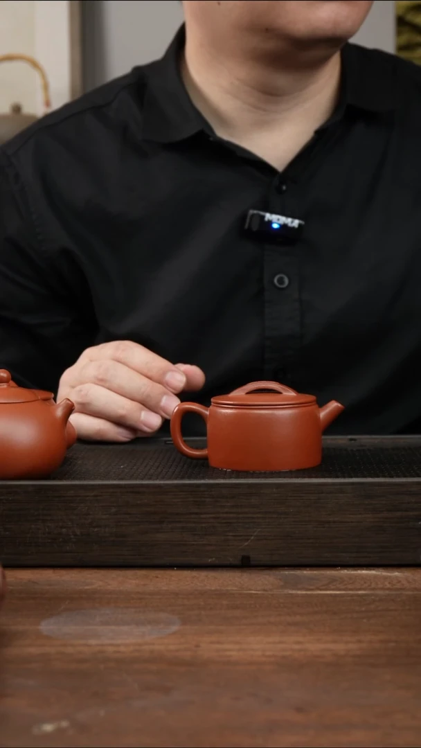 茶杯紫砂朱泥小汉瓦       85CC