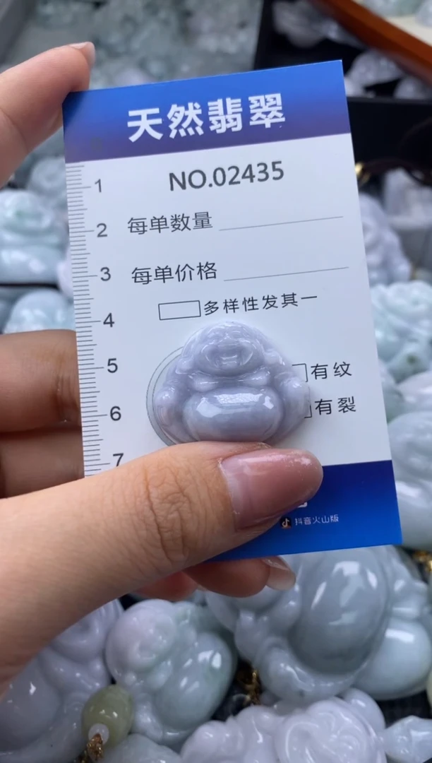 翡翠未镶嵌颈饰缅甸A货翡翠02435
