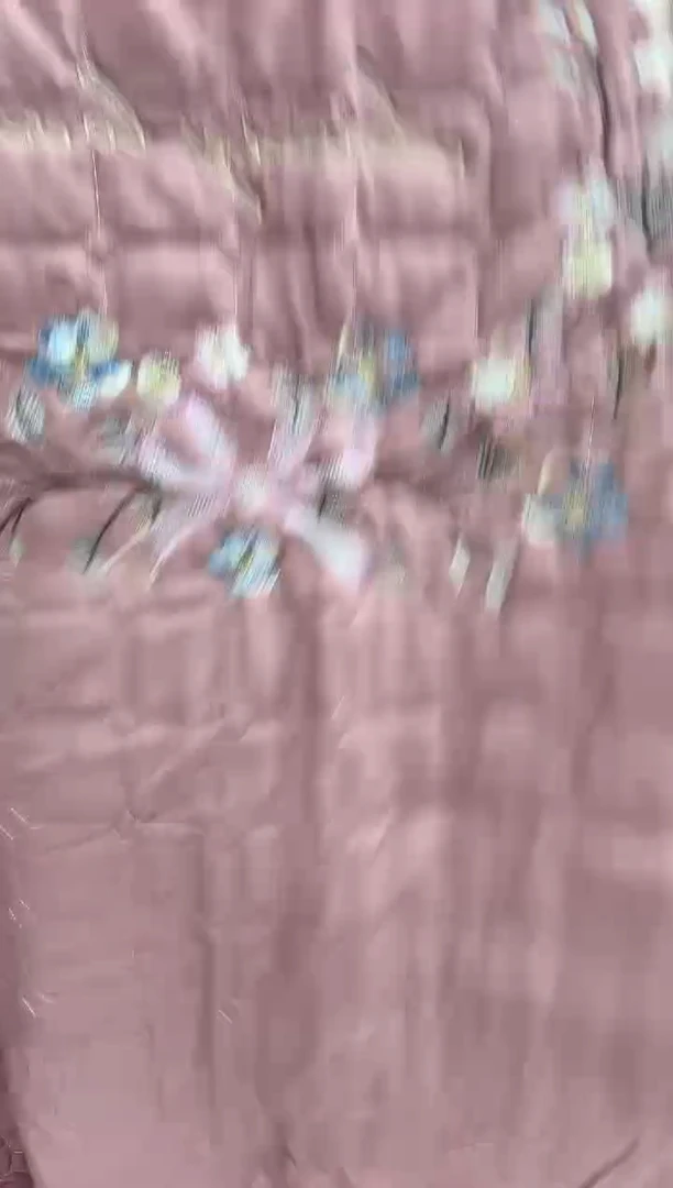 真丝真丝33 2米夹棉 绒四件套 床盖款