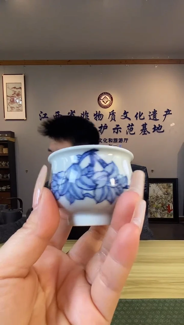 【闪购商品】景德镇青花手工手绘陶瓷