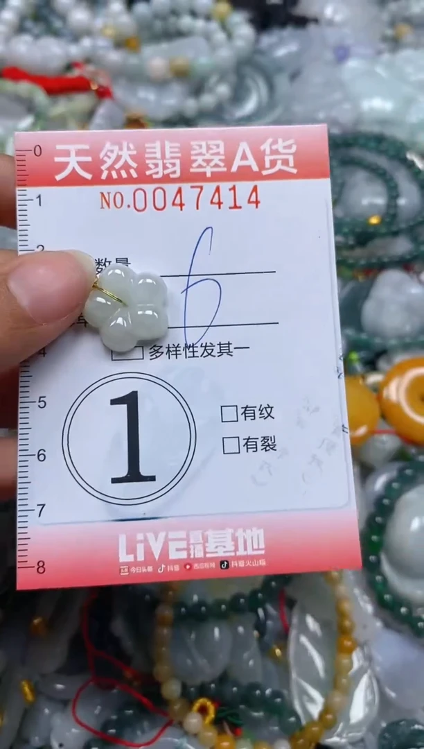 翡翠未镶嵌颈饰闪购0047414