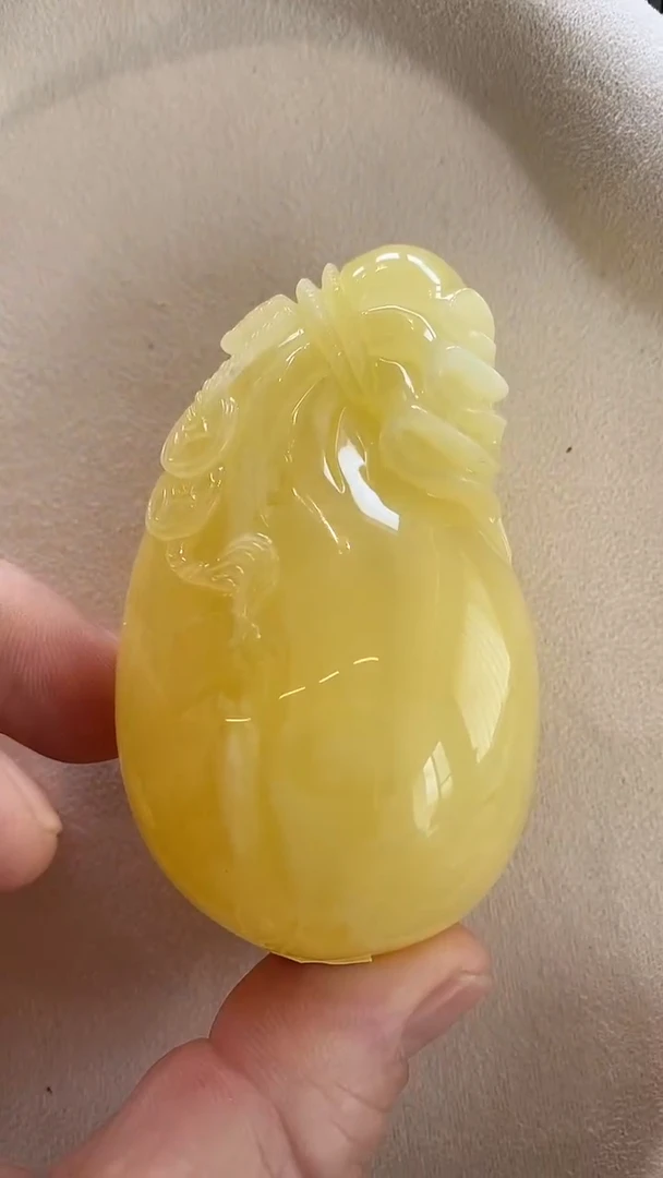 琥珀颈饰未镶嵌吊坠