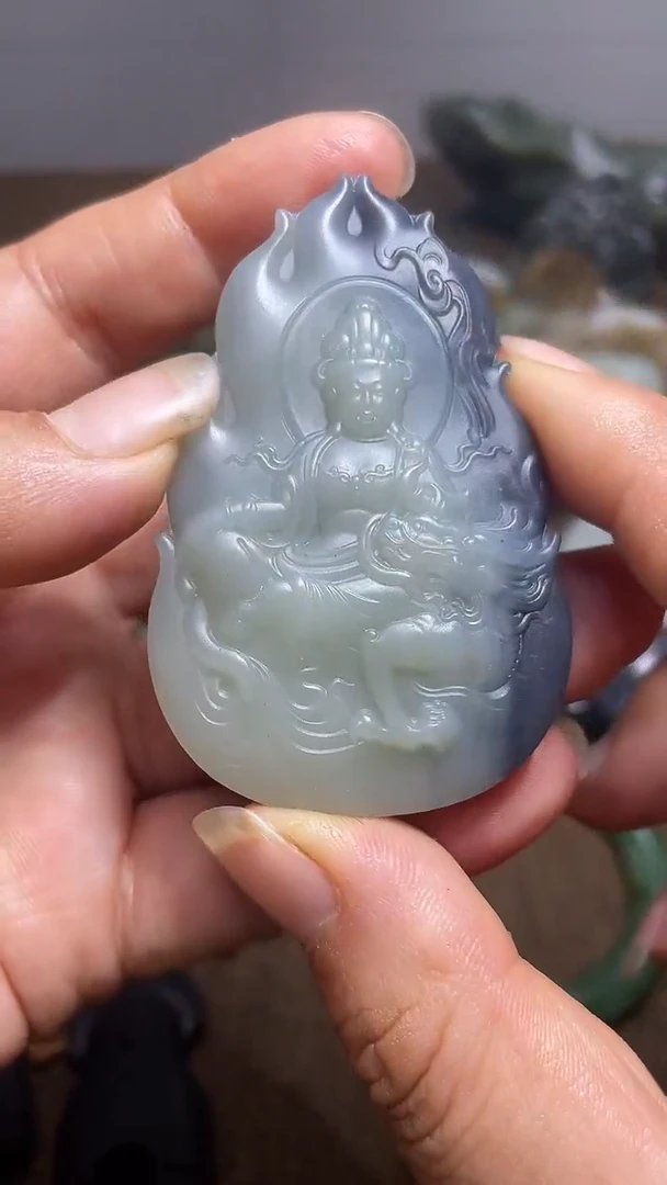 未镶嵌和田玉把件定制