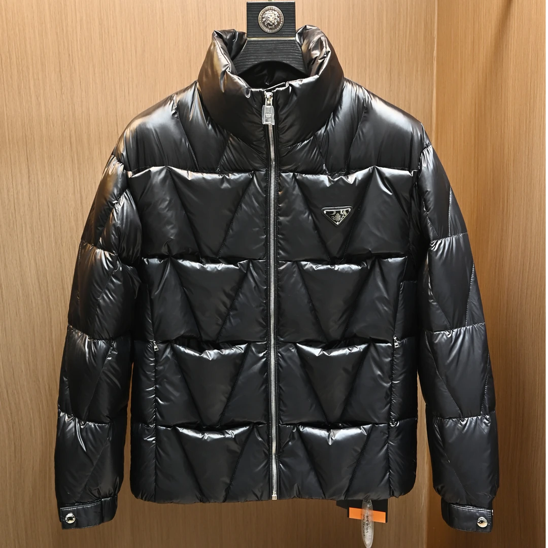 ROEMADUEGA劳玛杜伽冬季保暖立领羽绒服男士休闲时尚白鸭绒外套