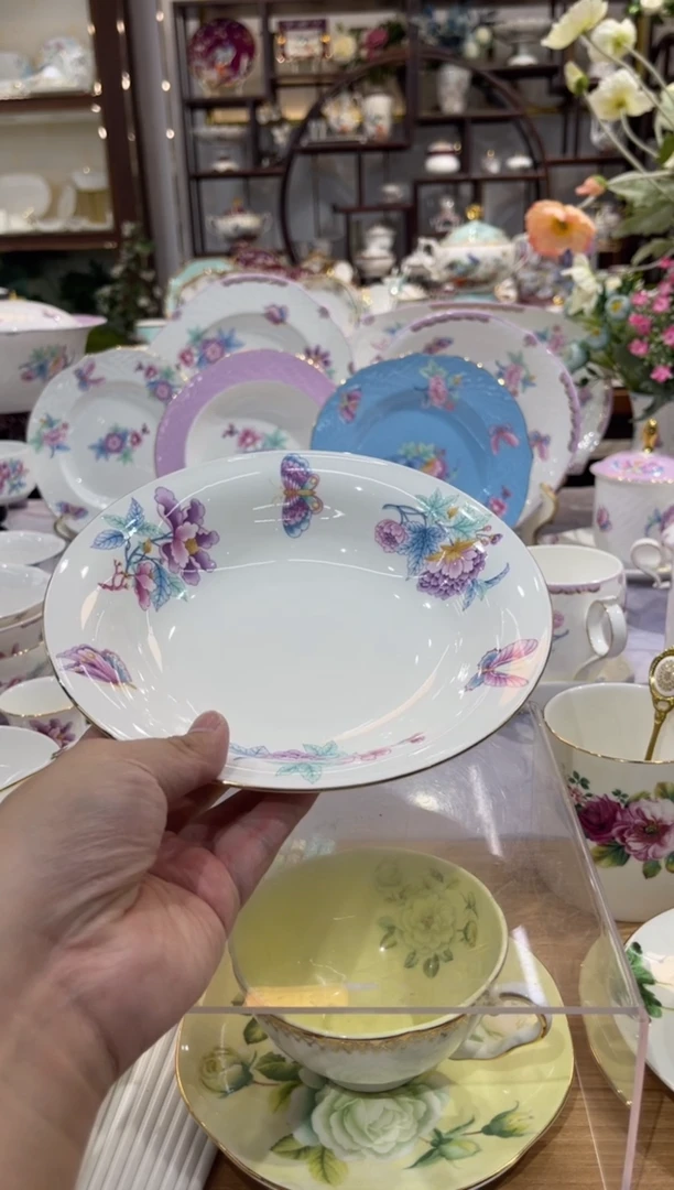 36%以上骨粉骨瓷8英寸深盘