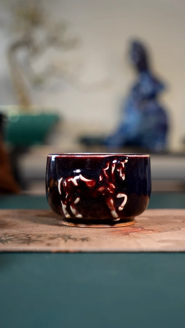 特色钧瓷茶器摆件36