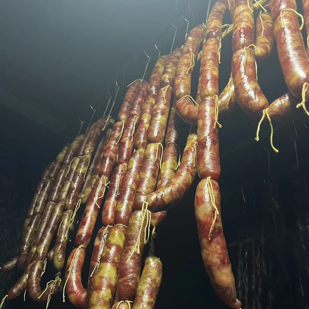 贵州特产正宗柏枝烟熏农家自制土猪肉（腊肉）（香肠）现场称重改价