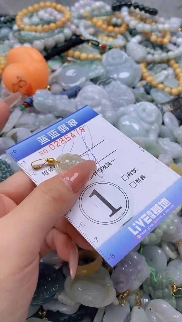 翡翠未镶嵌颈饰闪购0286478
