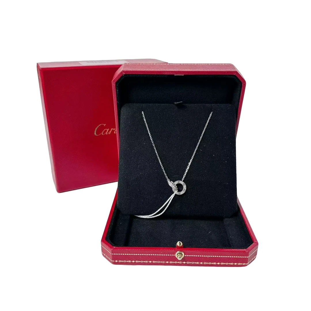 95新 Cartier/卡地亚 安洁利严选项链/0000345