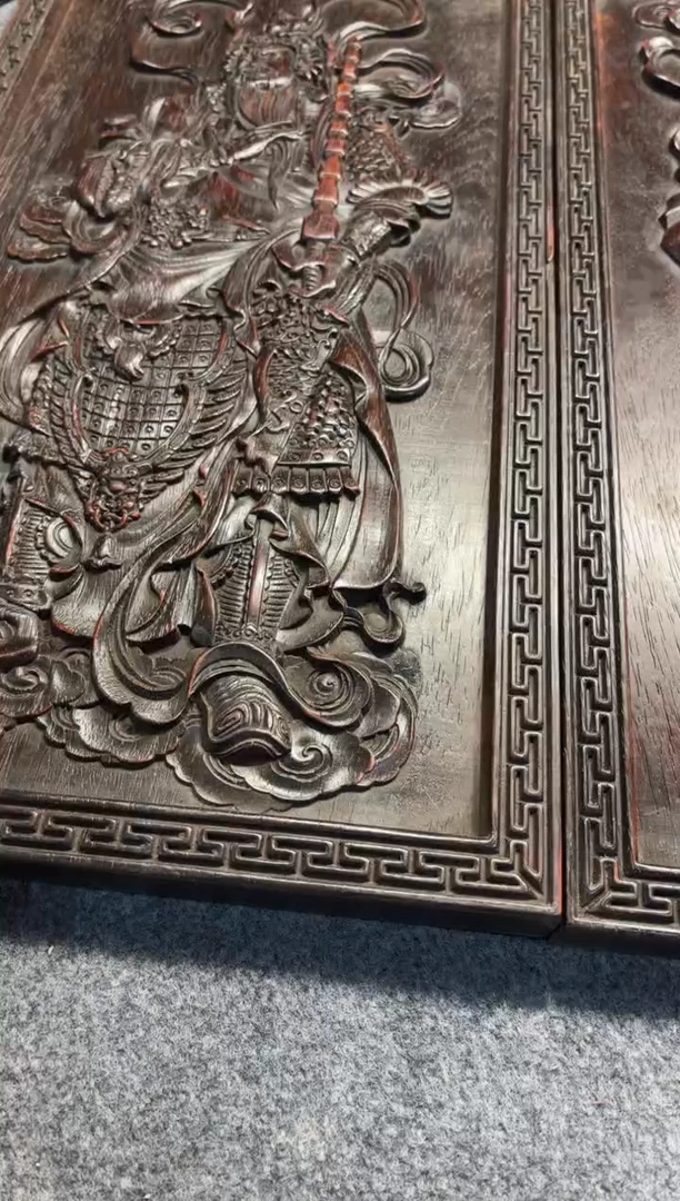 【闪购商品】花梨木类拆件雕刻板 以直播间截图为准D018