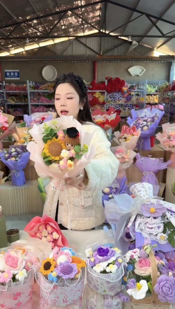 非遗手工花束，孤品清仓！！
