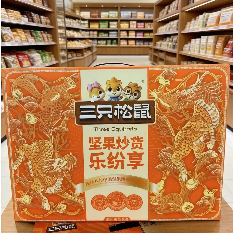 三只松鼠乐分享坚果礼盒