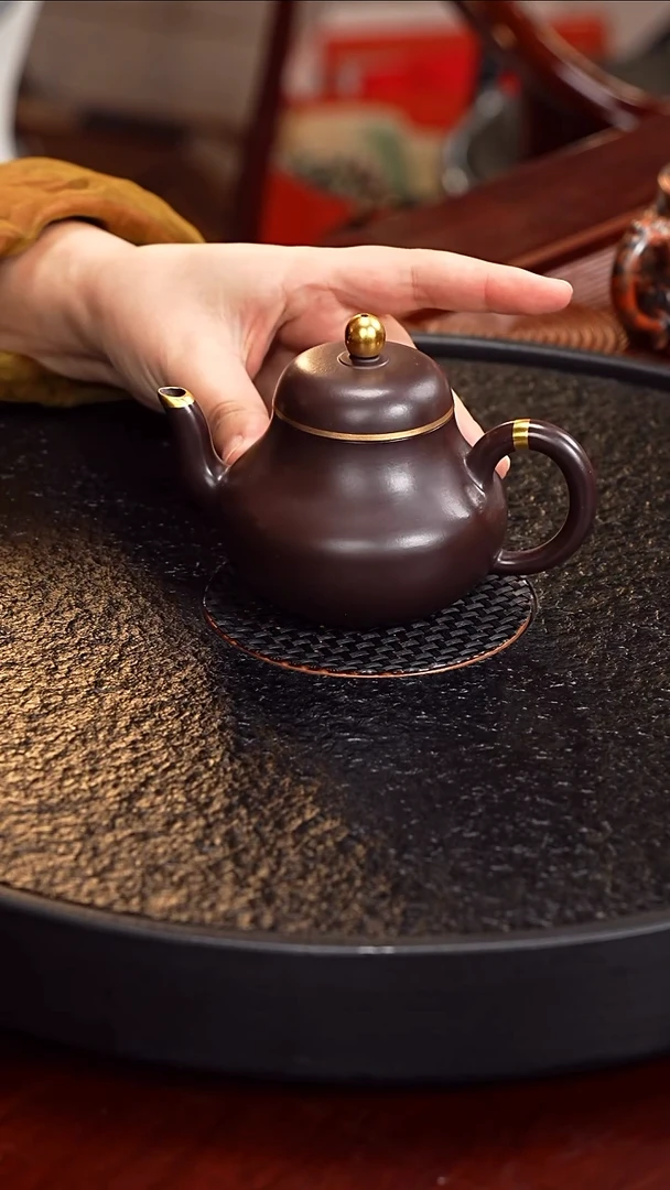 茶壶紫砂ZY 思婷14 紫朱泥 230毫升