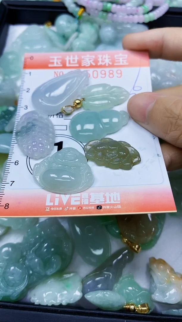 翡翠未镶嵌颈饰闪购0250989