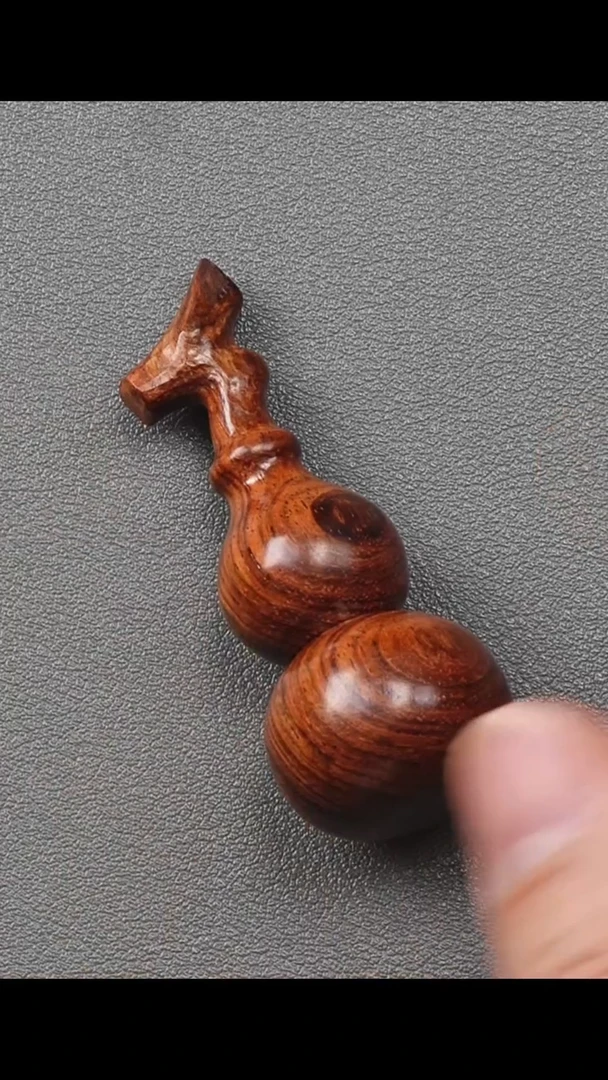 把件黄花梨/降香黄檀葫芦手把件