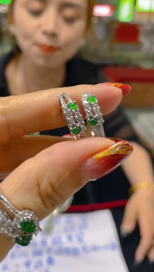 翡翠戒指未镶嵌天然A货翡翠（多样性发货拍一件发件）