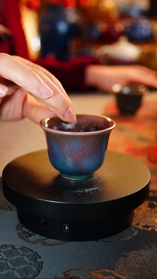 【闪购商品】瓷片342  铃铛杯       